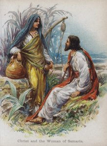 Christus en de vrouw van Samaria