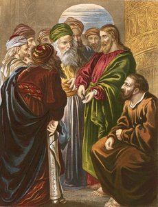 Christus en de belastingpenning