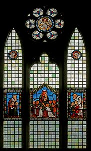 Christus zegent kinderen