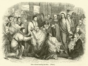 Christus geneest de zieken, West door English School