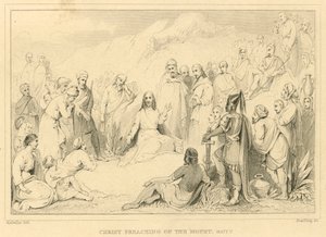 Christus predikend op de berg, Mattheüs V