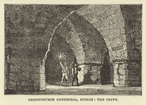 Christchurch-kathedraal, Dublin, de crypte door English School