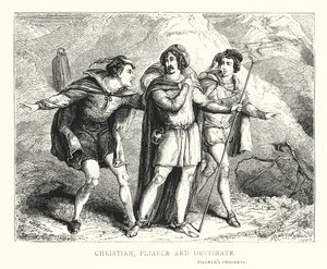Christelijk, buigzaam en koppig (gravure)