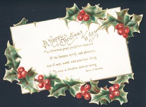 Kerstgedicht door English School
