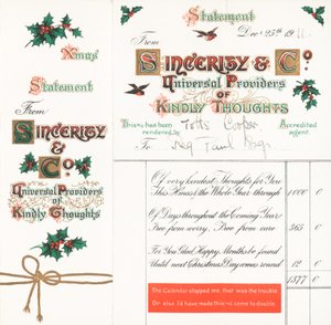 Kerstverklaring (Vriendelijke Gedachten) door English School