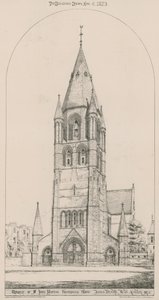Kerk van St John Baptist, Kensington door English School