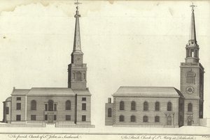 Kerk van St John, Southwark en kerk van St Mary, Rotherhithe