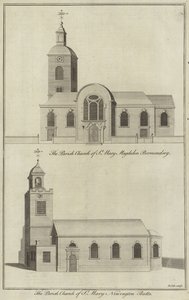 Kerk van St Mary Magdalen, Bermondsey en kerk van St Mary, Newington Butts