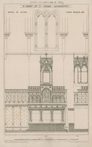 Kerk van St Mary aan het Kruis, Shoreditch door English School