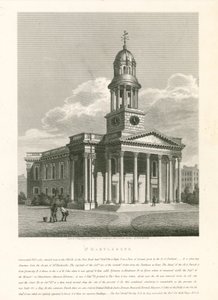 Kerk van St Marylebone, Londen door English School