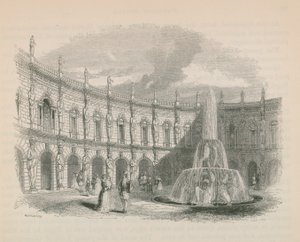Circulaire Hof in Whitehall door English School