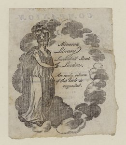Circulerende Bibliotheken, Minerva Bibliotheek, handelskaart