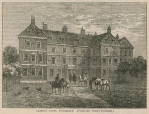 Clarges House, Piccadilly, Londen door English School