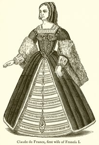 Claude van Frankrijk, Eerste Vrouw van Frans I door English School