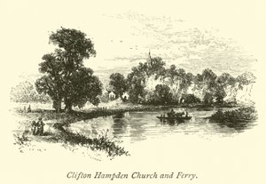 Clifton Hampden Kerk en Veerboot