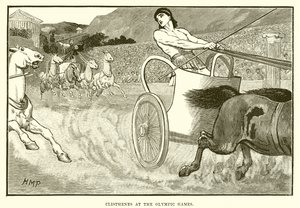 Clisthenes op de Olympische Spelen