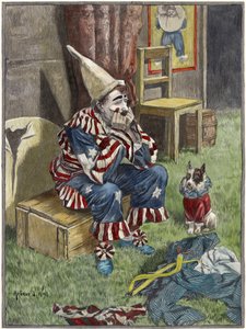 Clown, in de problemen door English School