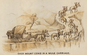 Koetsen en koetsieren: Over de Mont Cenis in een muilezelwagen