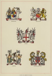 Wapenschilden van Steden