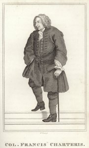 Kolonel Francis Charteris door English School