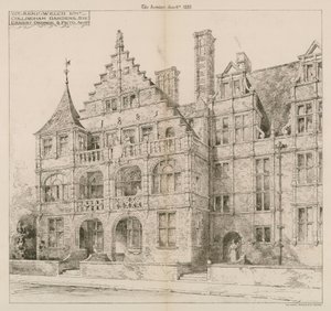 Collingham Gardens, Kensington, Londen door English School