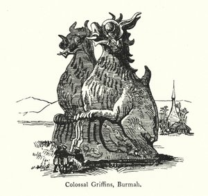 Kolossale Griffioenen, Birma door English School