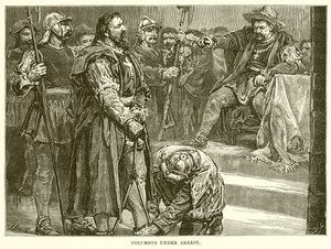 Columbus onder arrest door English School