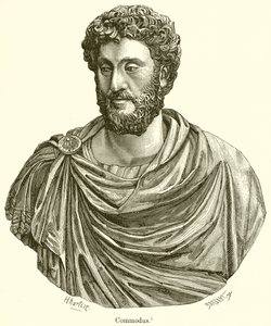 Commodus door English School