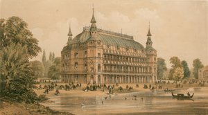 Concertzaal in de Royal Surrey Gardens door English School