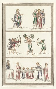 Veroordeling van Edmund, Dood van Koning Edmund, Sacrament van Het Avondmaal door English School