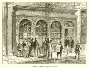 Banketbakkerswinkel, Cornhill door English School