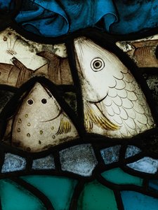 Geconserveerd gedeelte van het Grote Oostraam in York Minster: 