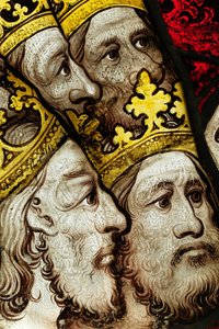 Geconserveerd gedeelte van het Grote Oostraam in York Minster: 