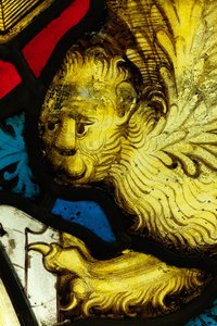 Geconserveerd gedeelte van het Grote Oostraam in York Minster: 