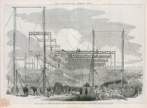 Bouw van het Crystal Palace, Grote Tentoonstelling van 1851 door English School
