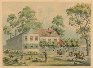 Copenhagen House, Londen; originele aquarel door F. W. Pailthorpe door English School