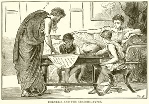 Cornelia en de Gracchi--Typen door English School