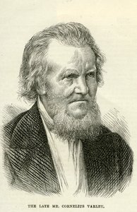 Cornelius Varley uit The Illustrated London News 25 oktober door English School