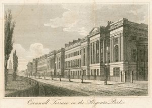 Cornwall Terrace, Regents Park, Londen