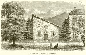 Cottage van La Pucelle, Domremy door English School