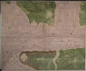 Plan van Orwell Haven door Richard Lee