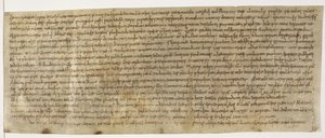 Cotton Augustus ii 18, Wealdhere brief, ca. 704, oudste brief