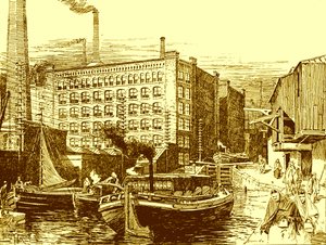 Katoenmolens, Miles Platting, Manchester, uit 