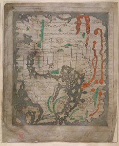De Tiberius Kaart, Mappa Mundi door English School