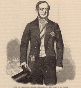 Graaf Von Berstorff, Pruisische ambassadeur aan het hof van St. Jamess