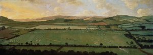 Landschap Rond Dixton Manor, c.1725 door English School