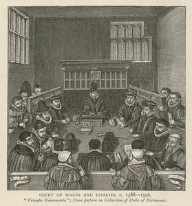 Hof van Wards en Liveries, circa 1588-1589 door English School