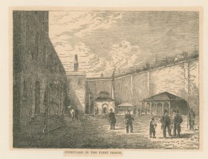 Binnenplaats in de Fleet Prison