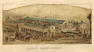 Covent Garden Market, Londen door English School