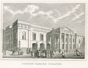 Covent Garden Theatre, Londen door English School